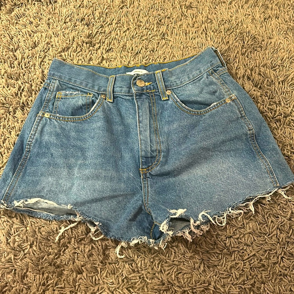 Forever 21 High Waisted Denim Shorts